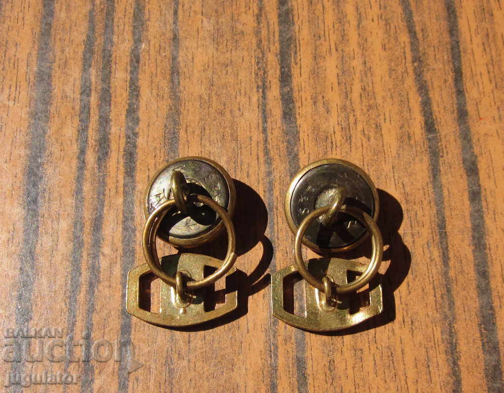 παλιά στρατιωτικά μανσέτες από τη Βουλγαρική Royal Parade Uniform - 6