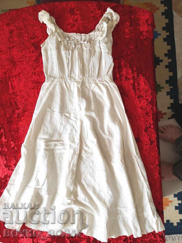 Authentic Antique Women's Dress (2) from the 30s of the 20th century