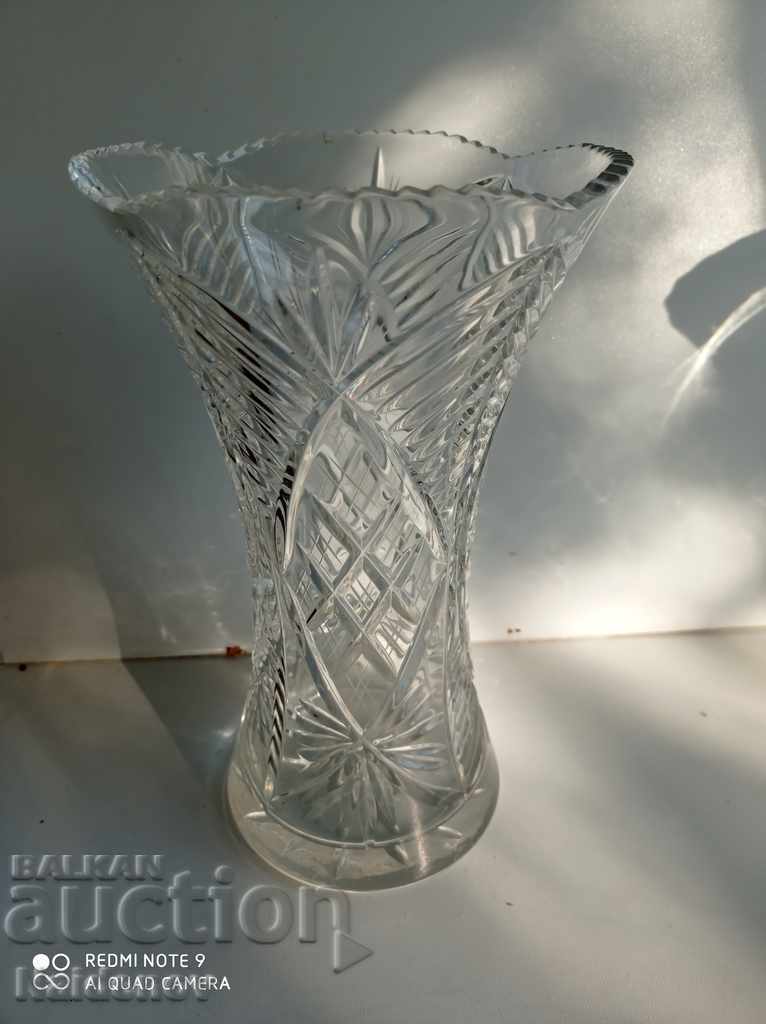 Vaza de cristal de la Soca Nova