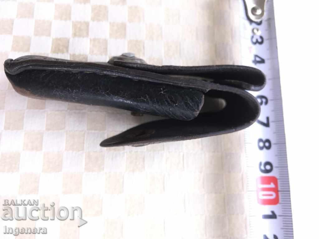 Auction COVER KNIFE CASE LEG LEATHER OLD Auction COVER KNIFE CASE LEG LEATHER OLD