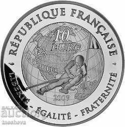 France 10 Euro, 2009. XXI Winter Olympic Games, Vancouver with price 108.00 BGN | € 55.22 France 10 Euro, 2009. XXI Winter Olympic Games, Vancouver with price 108.00 BGN | € 55.22