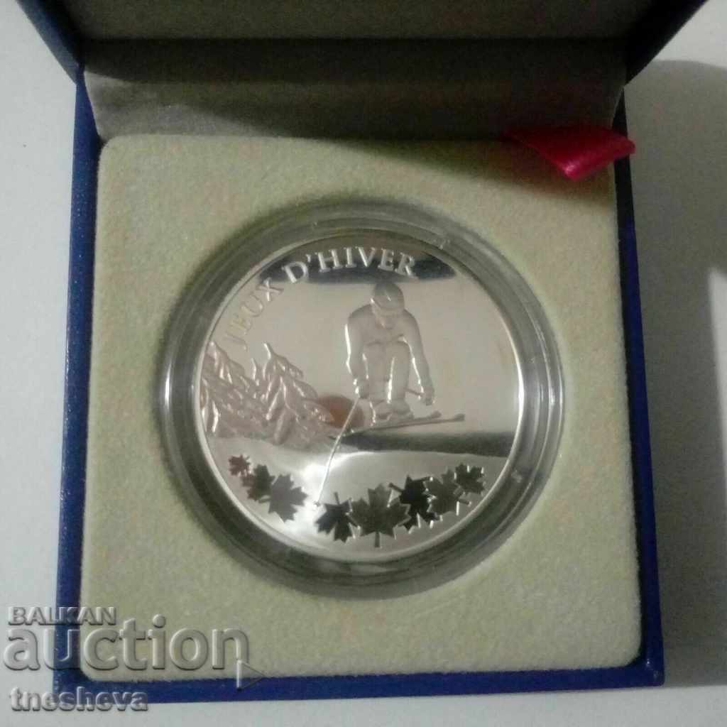 Delivery of France 10 Euro, 2009. XXI Winter Olympic Games, Vancouver Delivery of France 10 Euro, 2009. XXI Winter Olympic Games, Vancouver