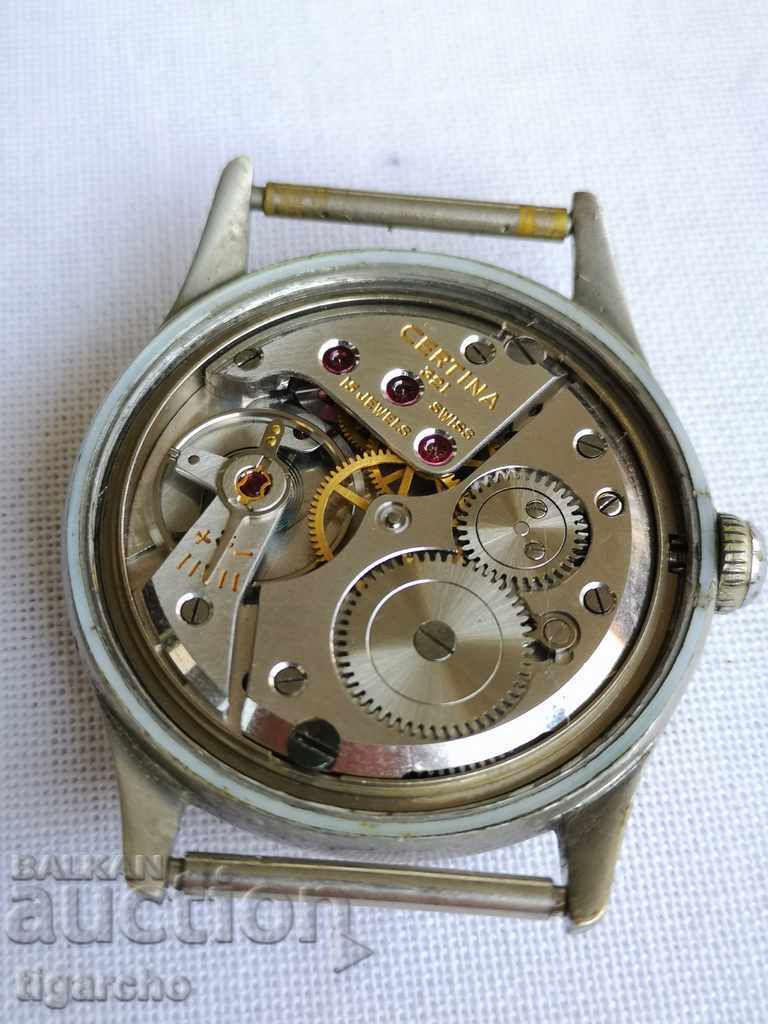 Delivery of Men's watch Certina Delivery of Men's watch Certina