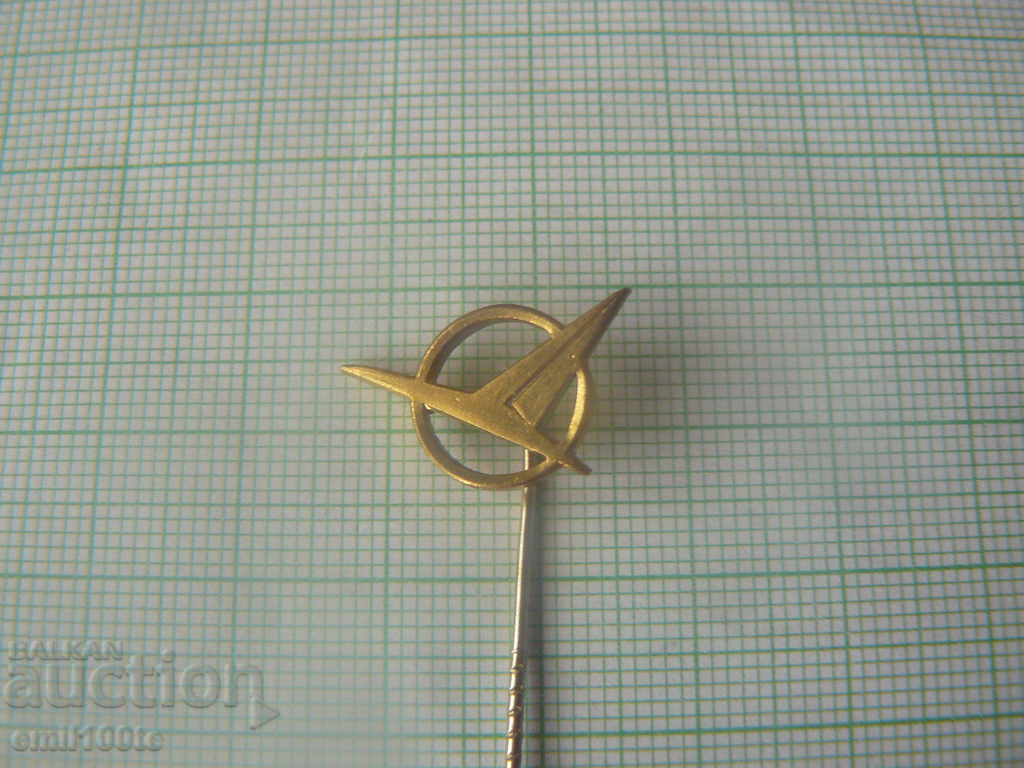 Flag and badge Aeroklub DDR - 7 Flag and badge Aeroklub DDR - 7