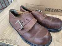 10362. OLD MASSIVE SHOES GENUINE LEATHER