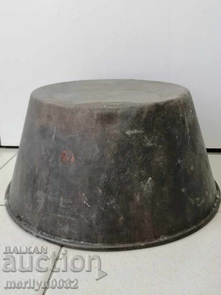 Brass tas for an old scale, scale weight palanza with price 44.00 BGN | € 22.50 Brass tas for an old scale, scale weight palanza with price 44.00 BGN | € 22.50