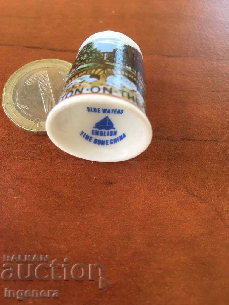Thimble porcelain with price 5.00 BGN | € 2.56