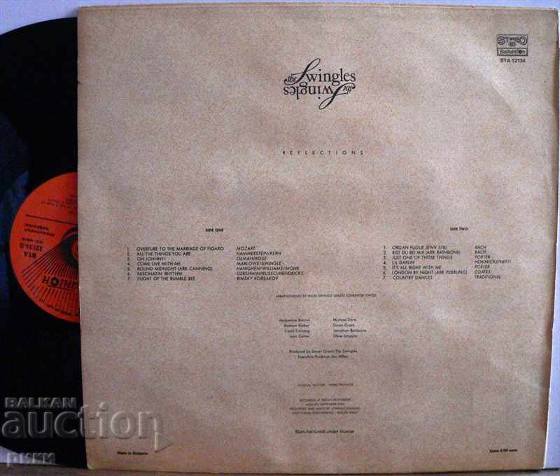 WTA 12134 The Swingles - Reflections 1988 with price 7.00 BGN | € 3.58 WTA 12134 The Swingles - Reflections 1988 with price 7.00 BGN | € 3.58