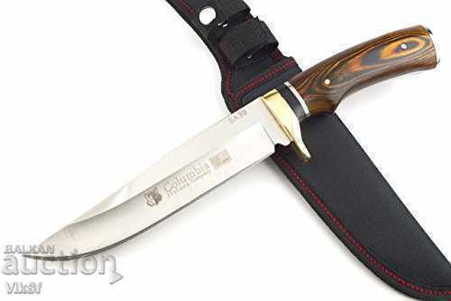 Κυνήγι σταθερό μαχαίρι λεπίδα Columbia SA39 180 x 300