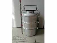 Food jugs 3 pieces seferitas metal container Aluminum