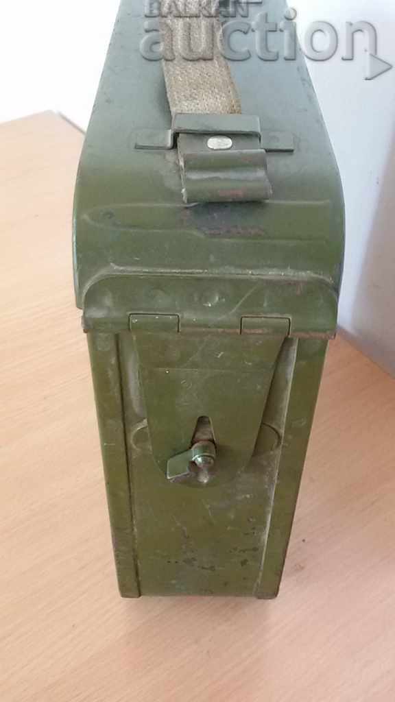 Auction  metal box WW2 WWII cartridge box DShK Degtyarov USSR