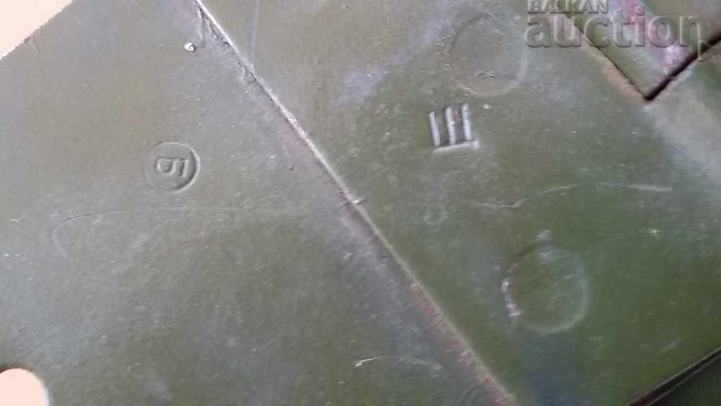 metal box WW2 WWII cartridge box DShK Degtyarov USSR - 5