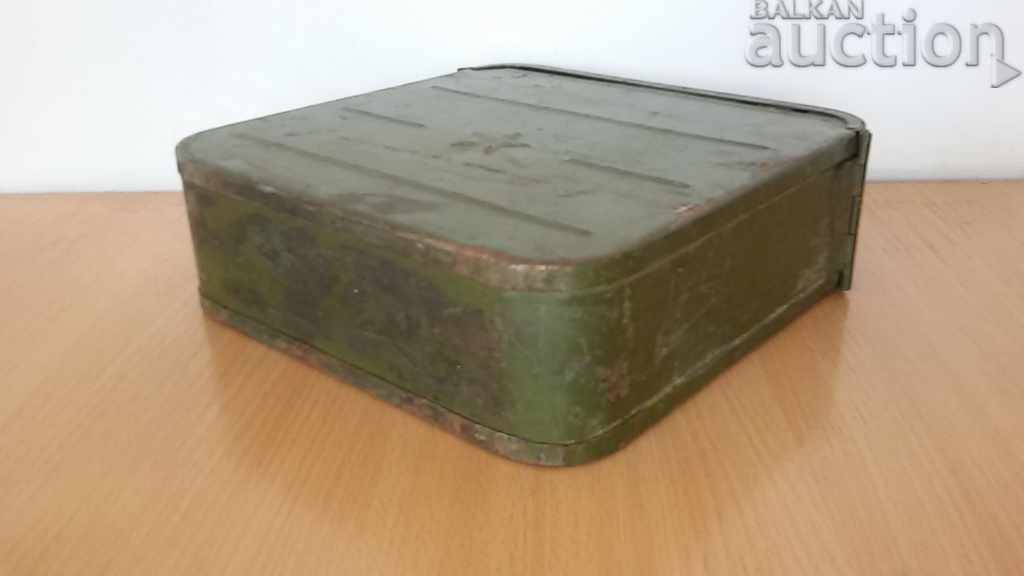 metal box WW2 WWII cartridge box DShK Degtyarov USSR - 6