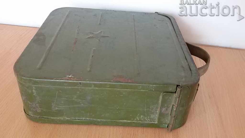metal box WW2 WWII cartridge box DShK Degtyarov USSR - 7
