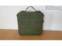 cutie de metal WW2 WWII cartuș cutie DShK Degtyarov URSS