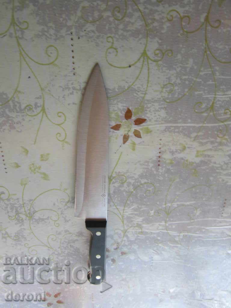 Δημοπρασία Μοναδικό γερμανικό μαχαίρι από τον Chef Professional Δημοπρασία Μοναδικό γερμανικό μαχαίρι από τον Chef Professional