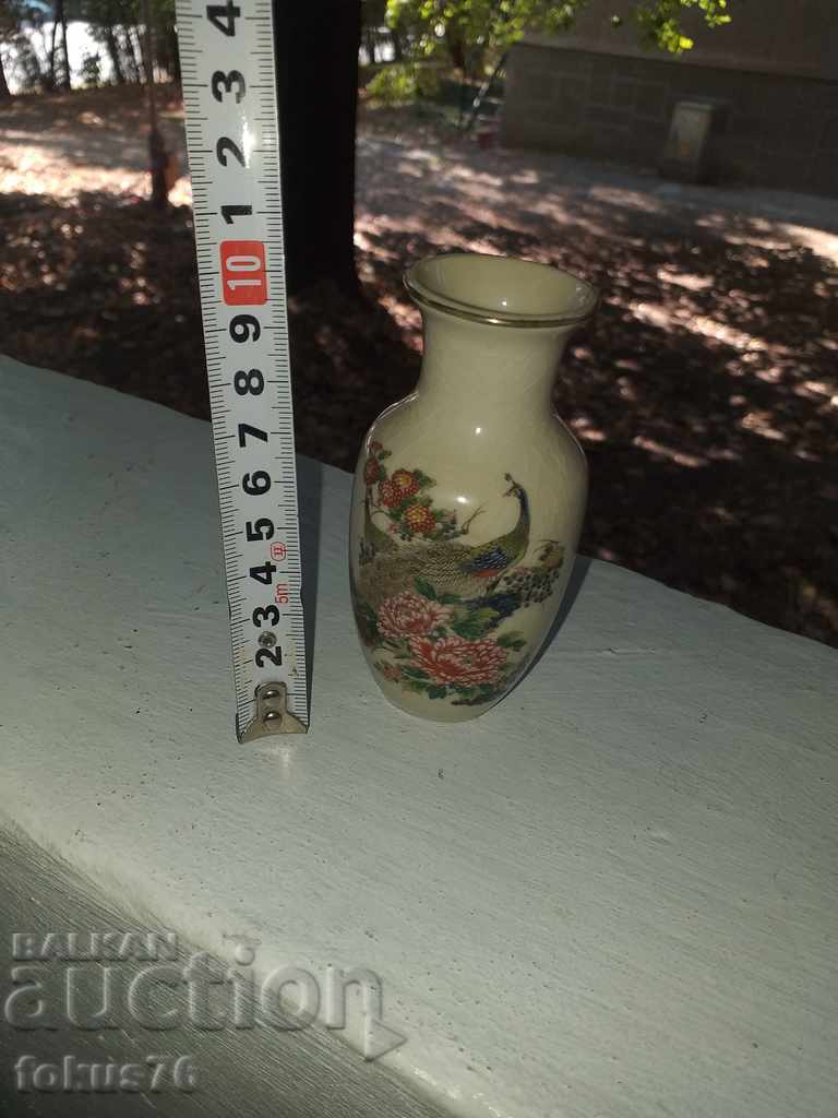 BEAUTIFUL JAPANESE OLD PORCELAIN VASE SATSUMA SATSUMA - 6 BEAUTIFUL JAPANESE OLD PORCELAIN VASE SATSUMA SATSUMA - 6