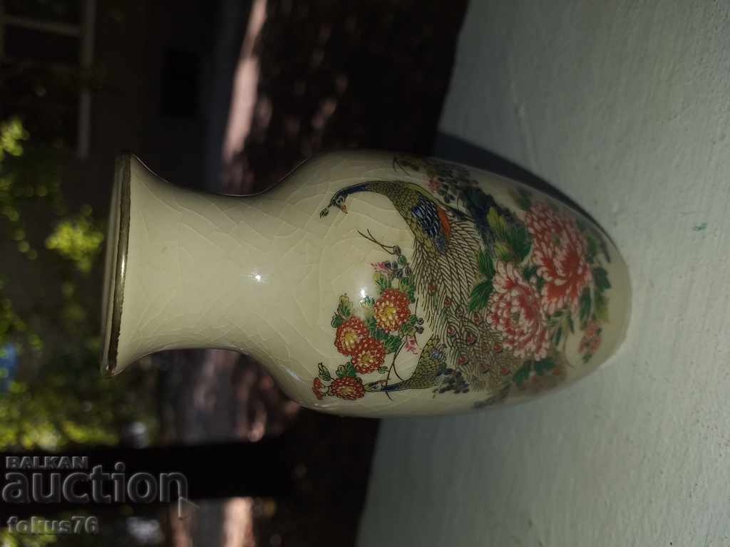 BEAUTIFUL JAPANESE OLD PORCELAIN VASE SATSUMA SATSUMA - 7 BEAUTIFUL JAPANESE OLD PORCELAIN VASE SATSUMA SATSUMA - 7
