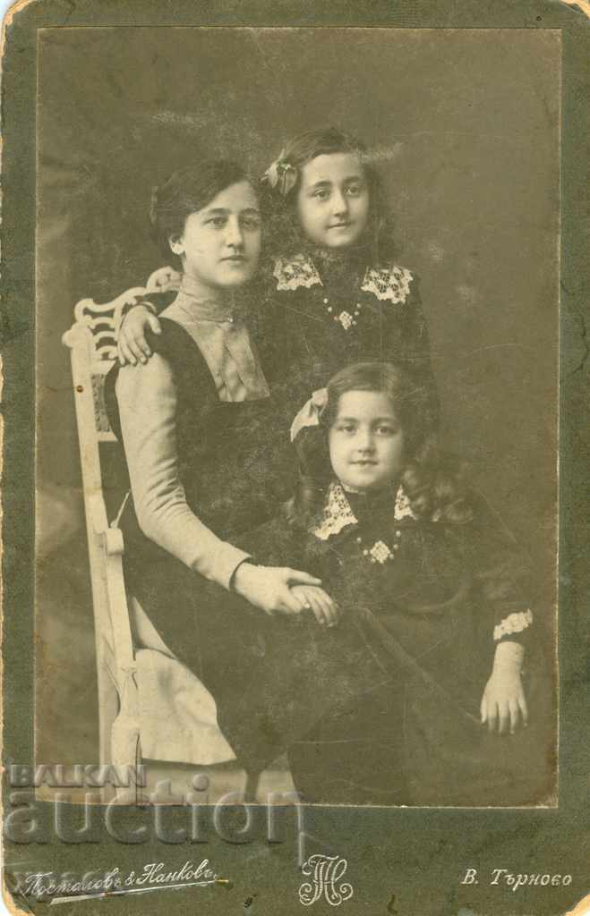 СТАРА ФОТОГРАФИЯ - КАРТОН - ПОСТАЛОВ, НАНКОВ - ТЪРНОВО -0537