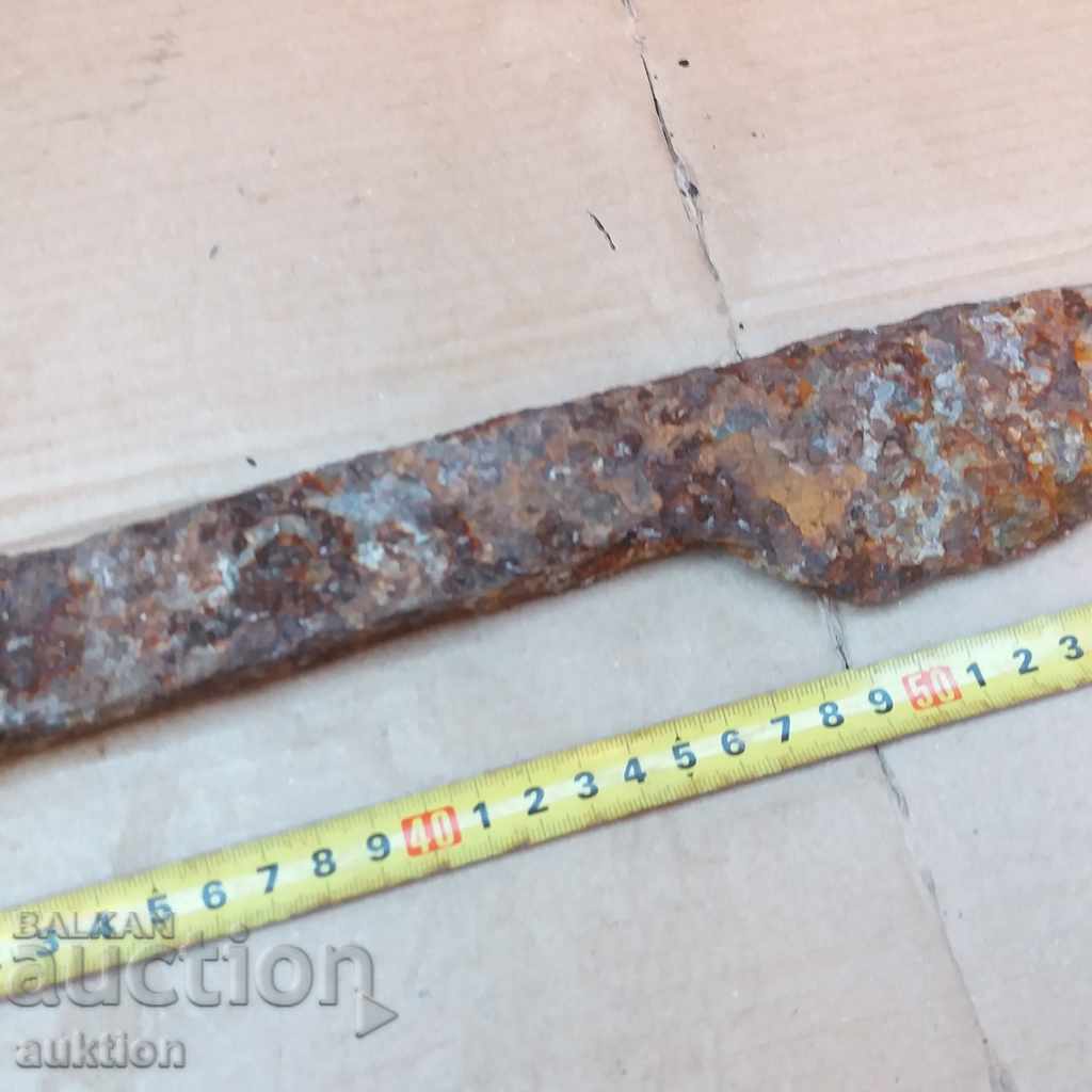 Auction OLD MASSIVE FORGED LARGE BUTCHER'S CUTTER, AX AX Auction OLD MASSIVE FORGED LARGE BUTCHER'S CUTTER, AX AX