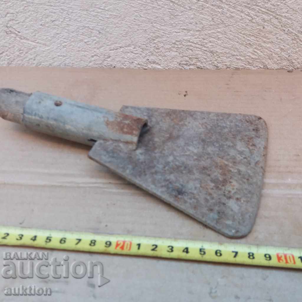OLD SOLID ROLL, SHOVEL - SOLID IRON - 5 OLD SOLID ROLL, SHOVEL - SOLID IRON - 5