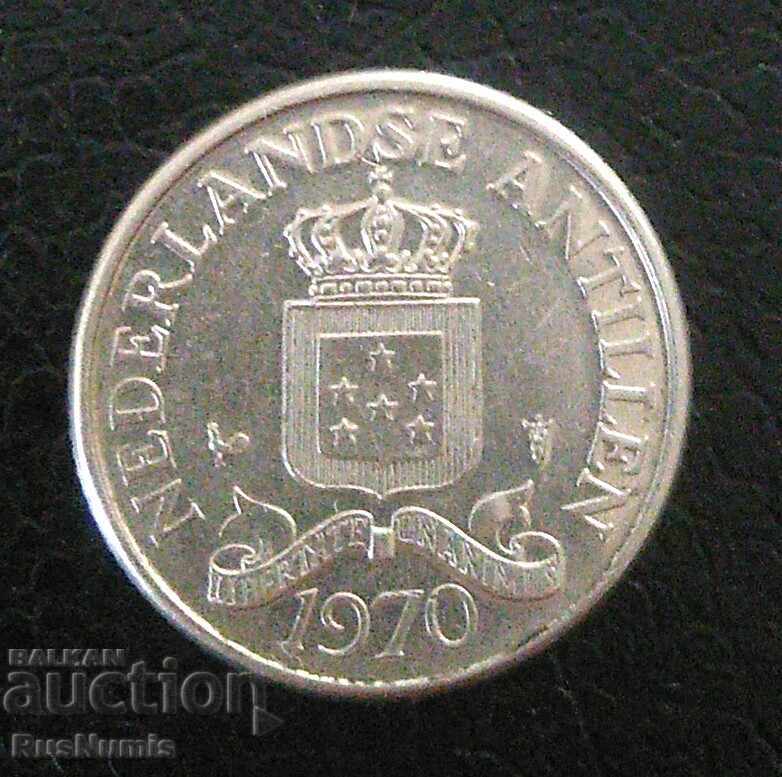 Netherlands Antilles. 25 cents 1970 with price 3.20 BGN | € 1.64 Netherlands Antilles. 25 cents 1970 with price 3.20 BGN | € 1.64