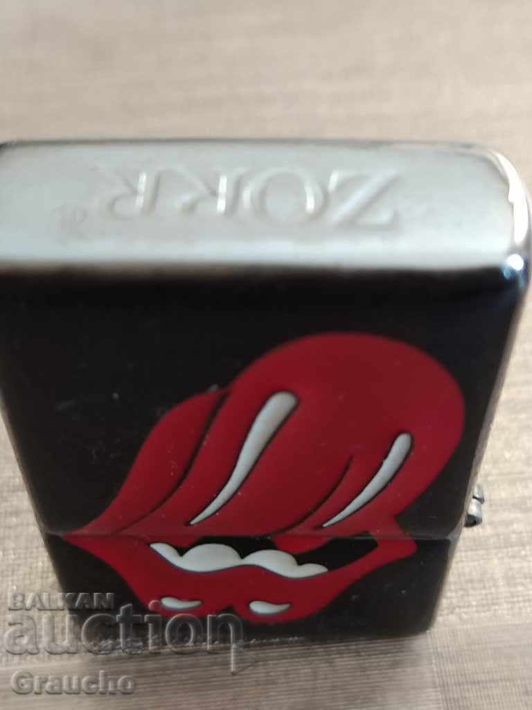 Delivery of Rolling Stones petrol lighter
