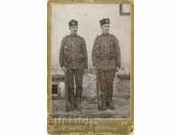 OLD PHOTO - CARDBOARD - MILITARY - 0658