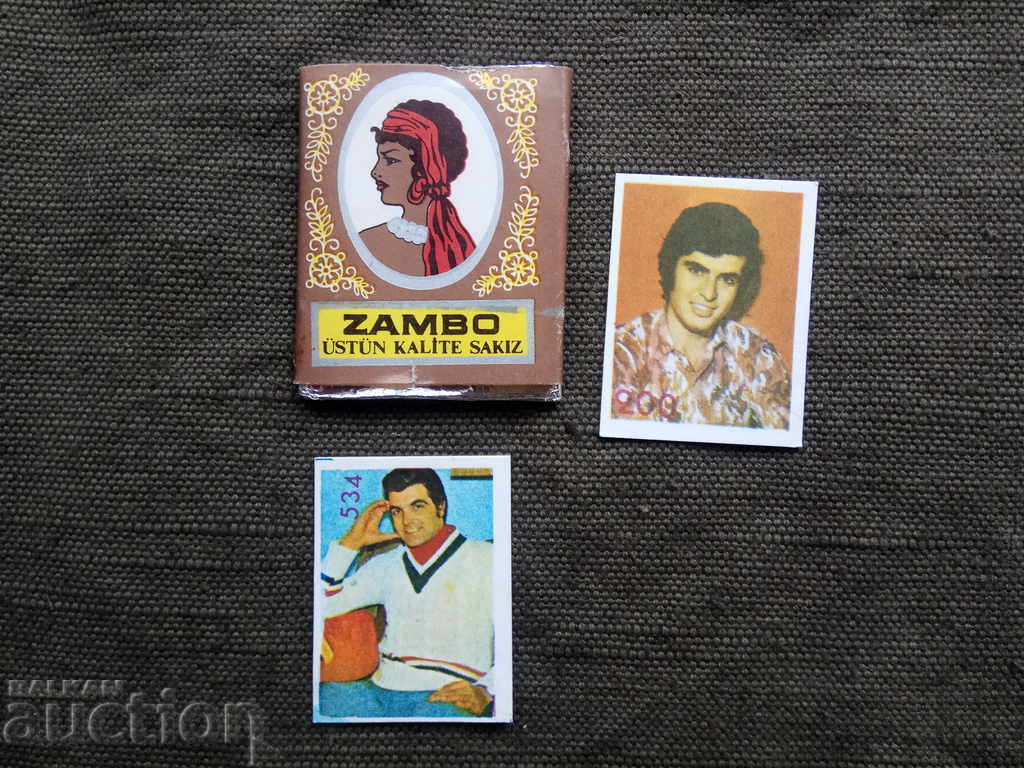 Auction Chewing gum "Zambo" Sakiz Auction Chewing gum "Zambo" Sakiz