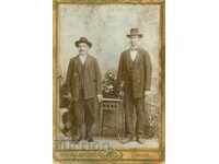 СТАРА ФОТОГРАФИЯ - КАРТОН - А.ВЛАДИКОВ - СОФИЯ - 0718