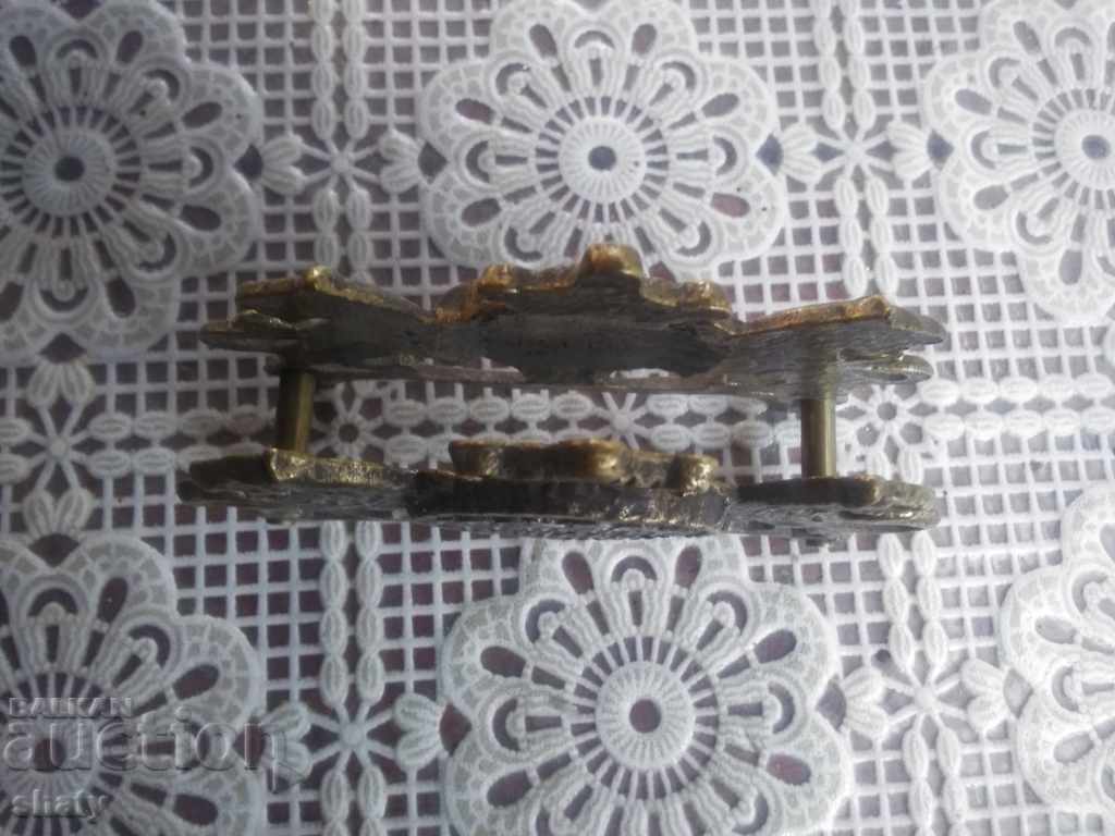 Brass napkin holder Jerusalem with price 25.00 BGN | € 12.78 Brass napkin holder Jerusalem with price 25.00 BGN | € 12.78