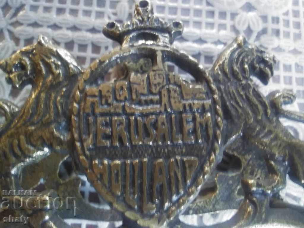 Delivery of Brass napkin holder Jerusalem Delivery of Brass napkin holder Jerusalem