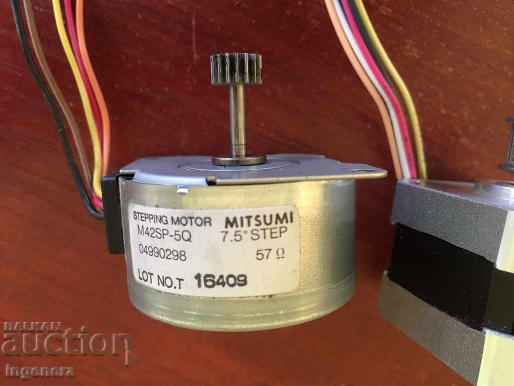 Auction  EL. MICRO STEPKOV ENGINE-2 PCS