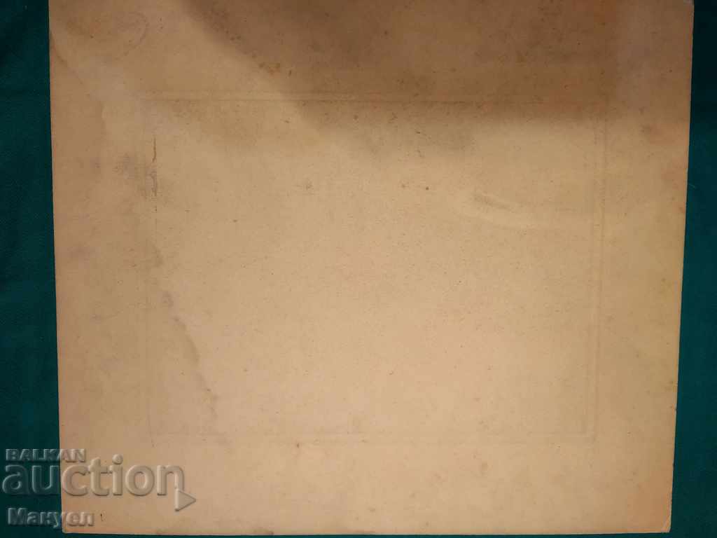 Auction  I am selling a big old photo - cardboard.RR