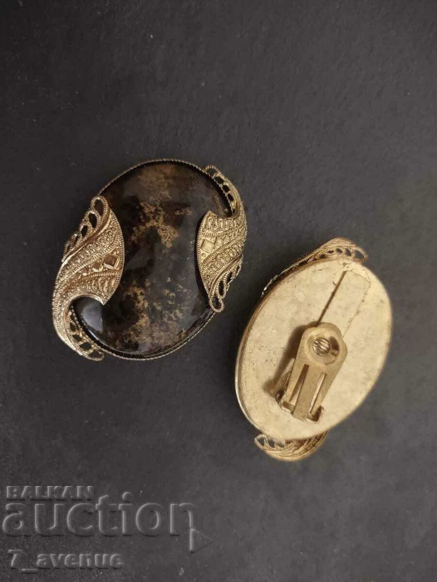 Old EARRINGS, clip, huge VINTAGE 05/19/24 with price 49.00 BGN | € 25.05 Old EARRINGS, clip, huge VINTAGE 05/19/24 with price 49.00 BGN | € 25.05