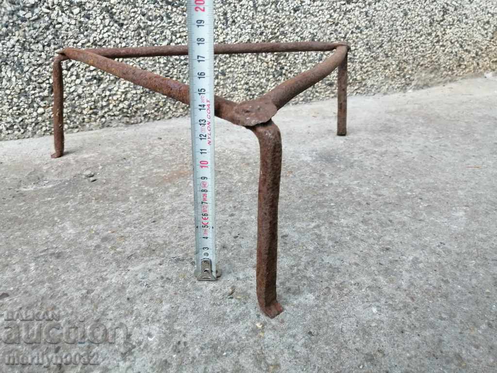 Delivery of An old forged sack, fireplace, grill, wrought iron Delivery of An old forged sack, fireplace, grill, wrought iron