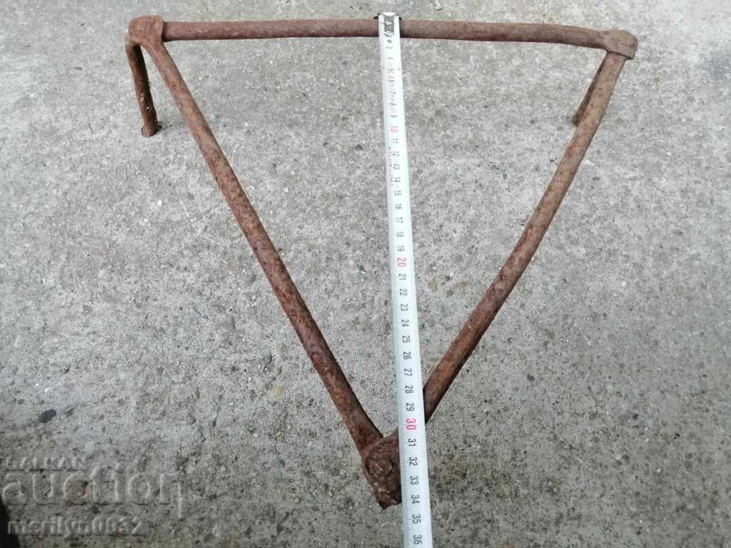 An old forged sack, fireplace, grill, wrought iron - 5 An old forged sack, fireplace, grill, wrought iron - 5