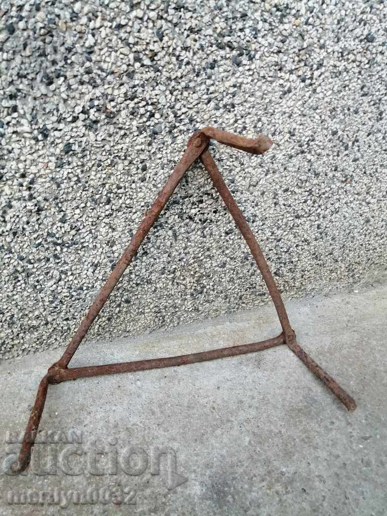 An old forged sack, fireplace, grill, wrought iron - 6 An old forged sack, fireplace, grill, wrought iron - 6