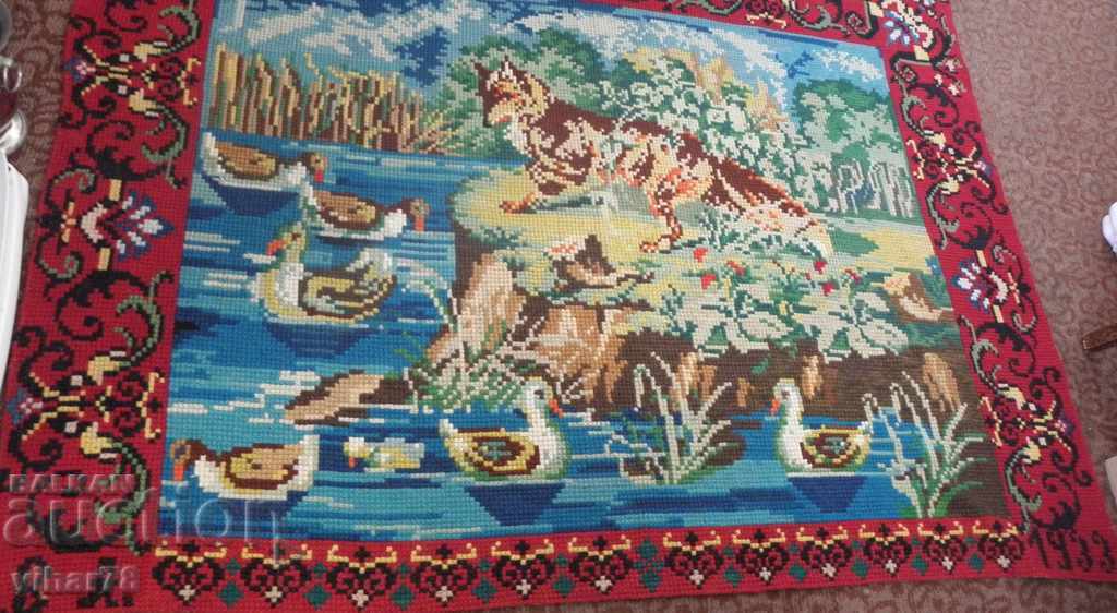 Old hand-woven carpet-1933 with price 449.99 BGN | € 230.08 Old hand-woven carpet-1933 with price 449.99 BGN | € 230.08