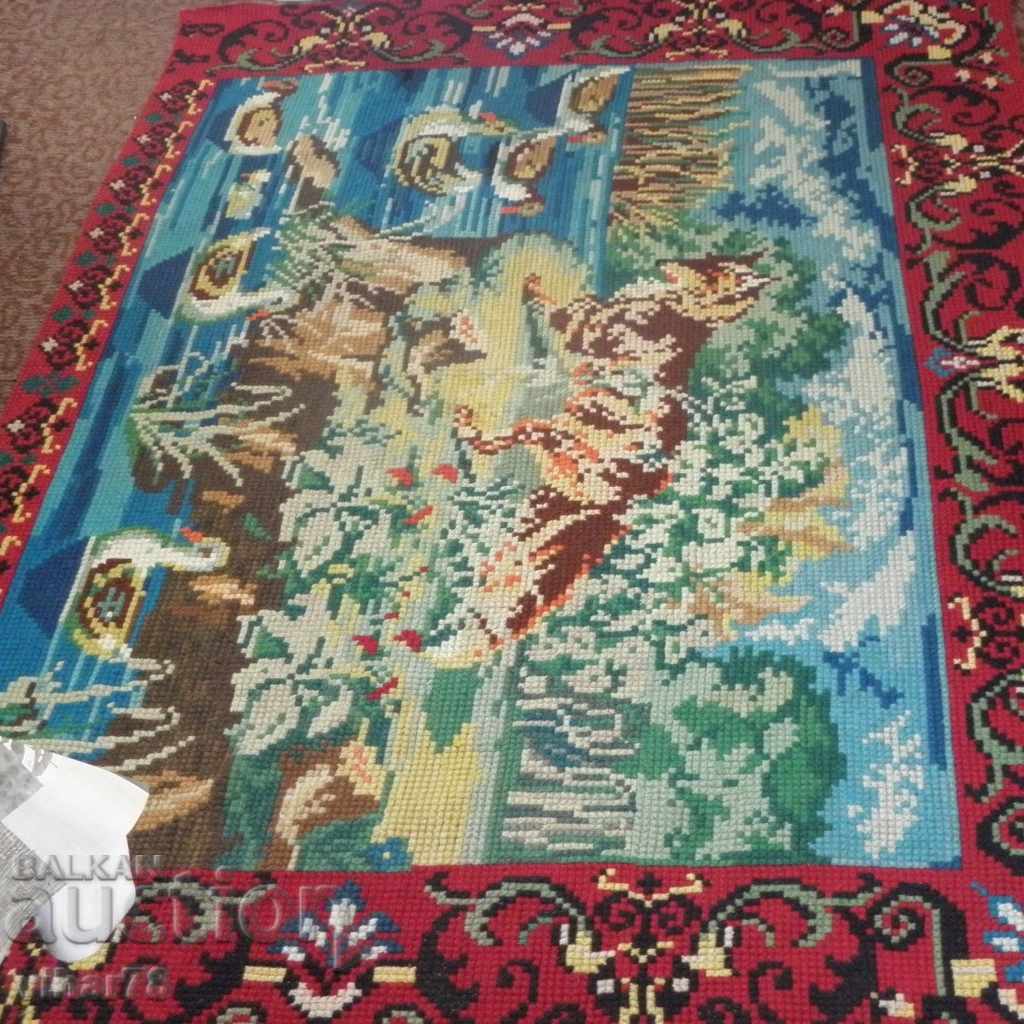 Old hand-woven carpet-1933 - 5 Old hand-woven carpet-1933 - 5