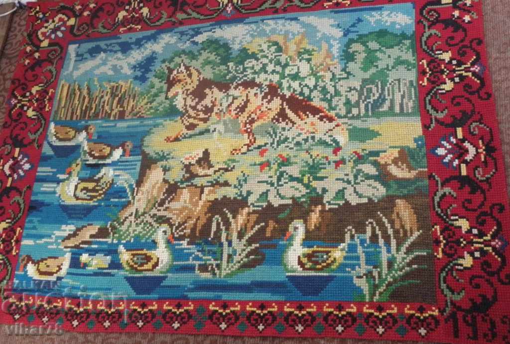 Old hand-woven carpet-1933 - 6 Old hand-woven carpet-1933 - 6