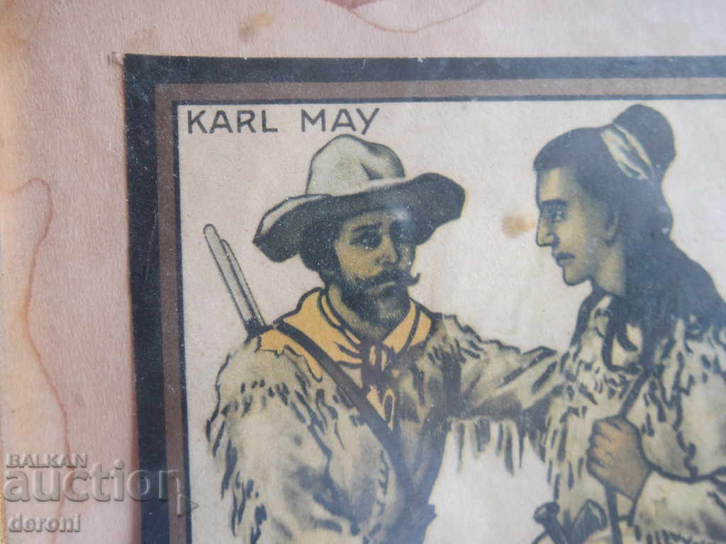 Auction Old painting by Karl May Auction Old painting by Karl May