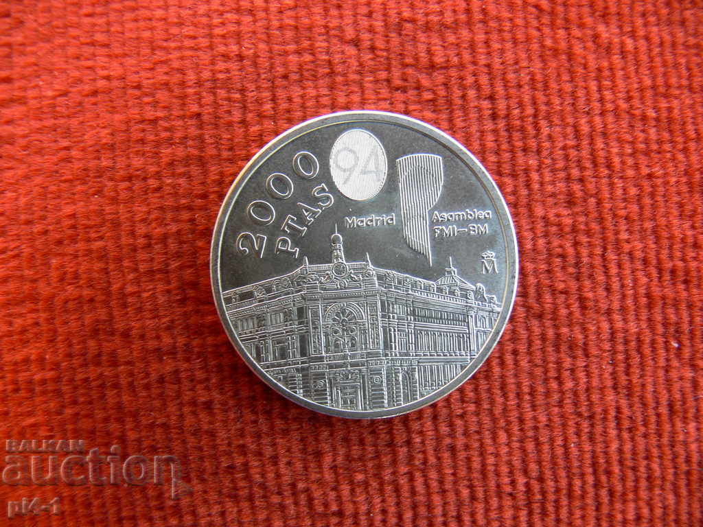 2000 Pesetas Spain - 1994 2000 Pesetas Spain - 1994