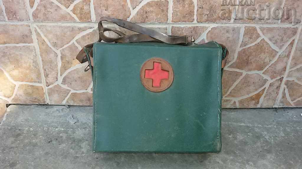 Geantă medicală Trusa de prim ajutor din cel de-al doilea război mondial WW2
