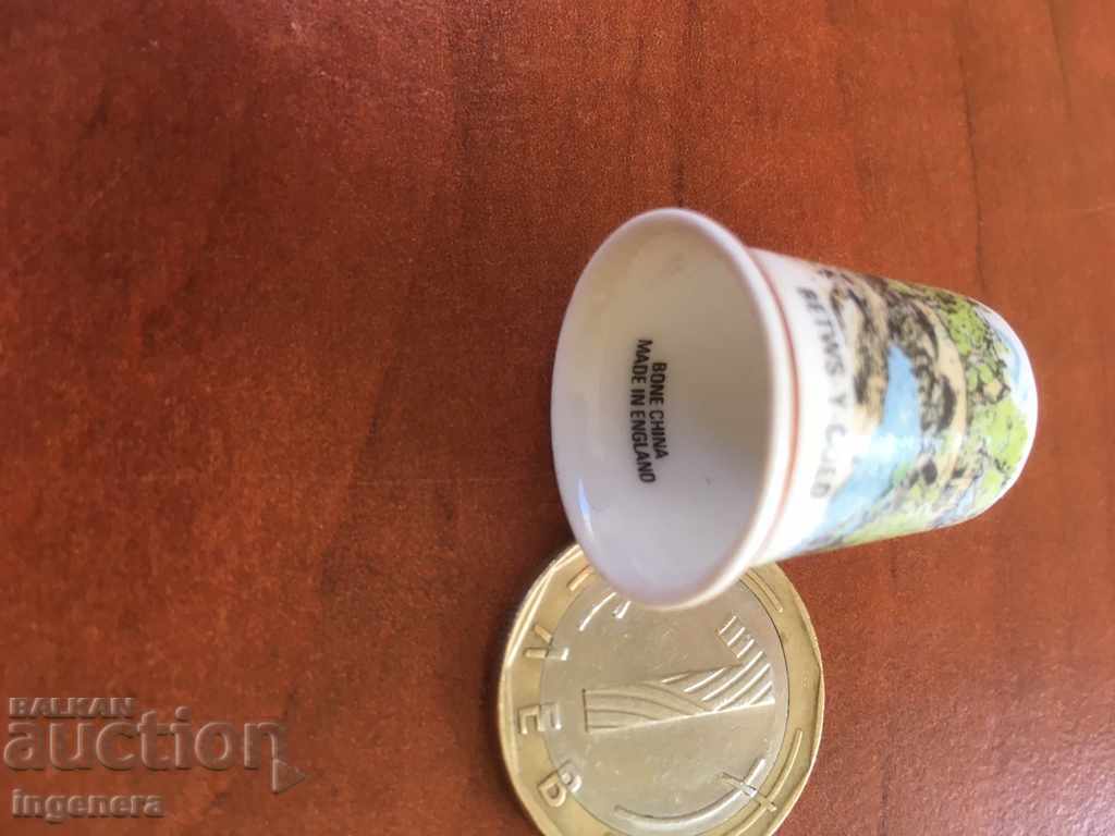 Thimble porcelain with price 5.00 BGN | € 2.56