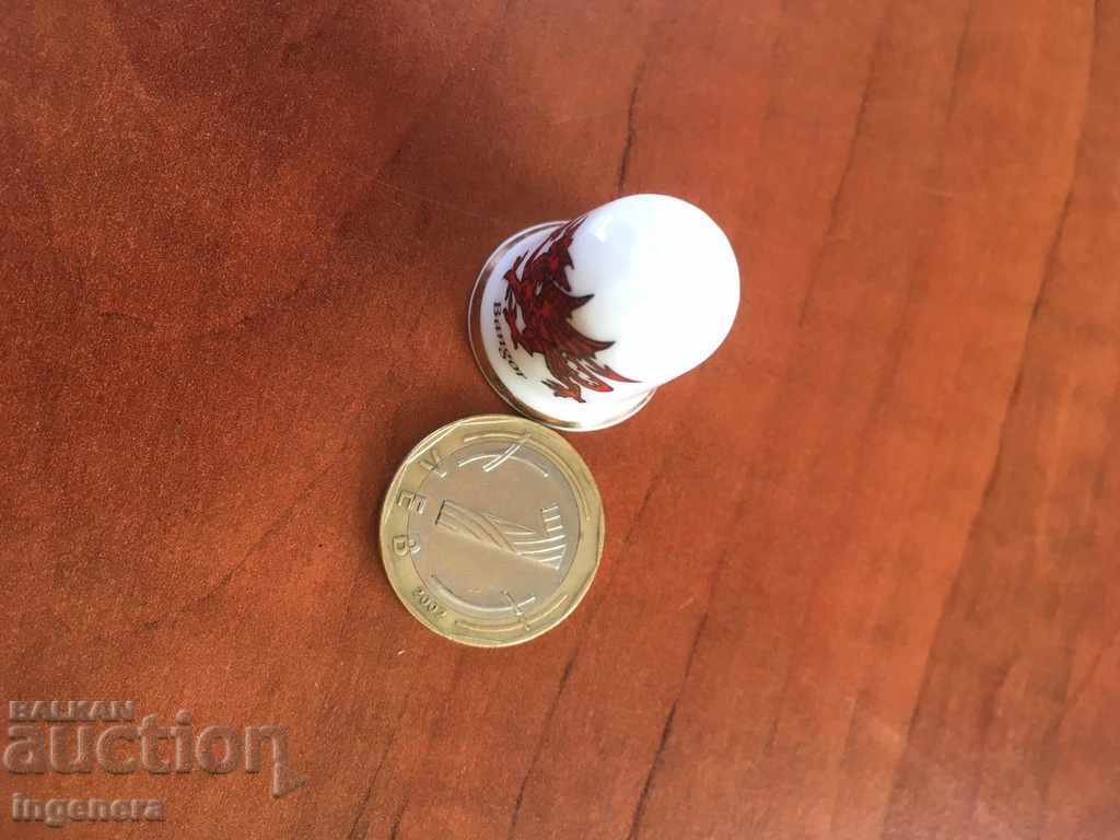Thimble porcelain with price 5.00 BGN | € 2.56