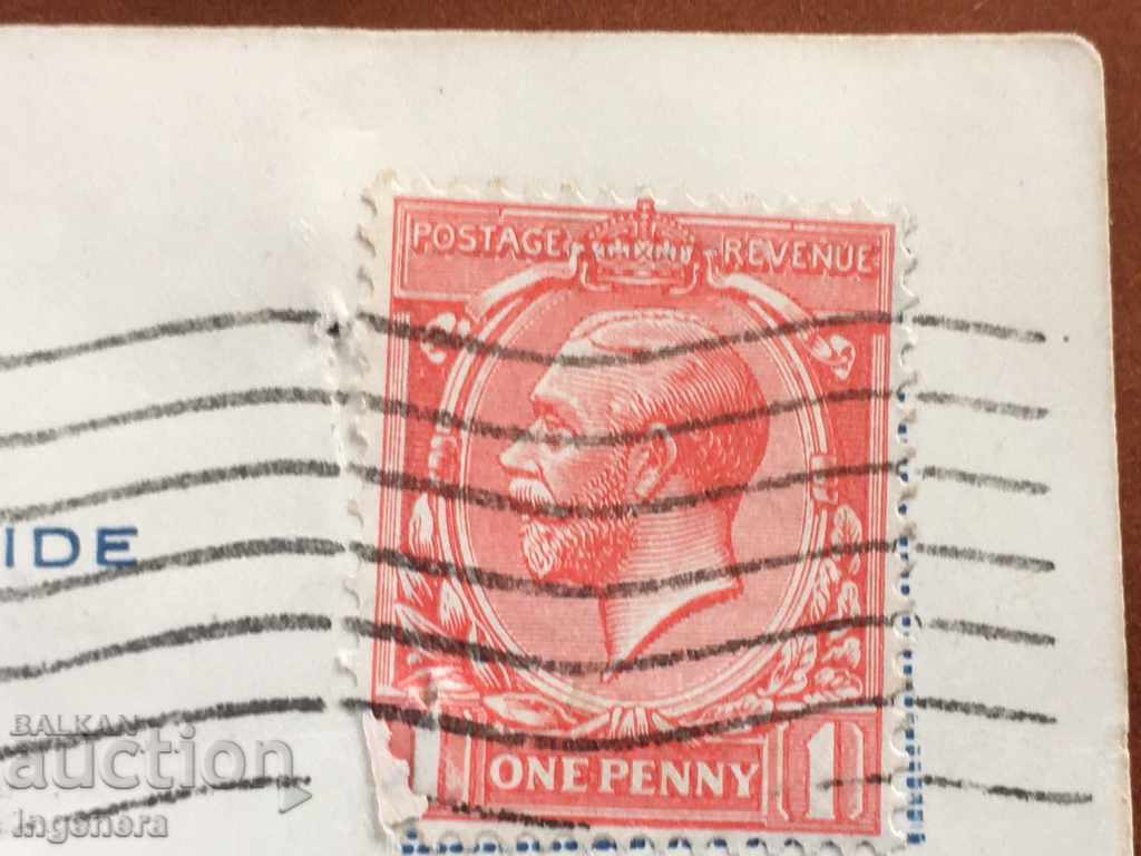 КАРТИЧКА ПОЩЕНСКА 1927 АНГЛИЯ с цена € 4.00 | 7.82 лв.