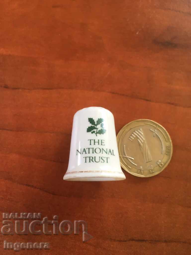 Thimble porcelain with price 5.00 BGN | € 2.56 Thimble porcelain with price 5.00 BGN | € 2.56