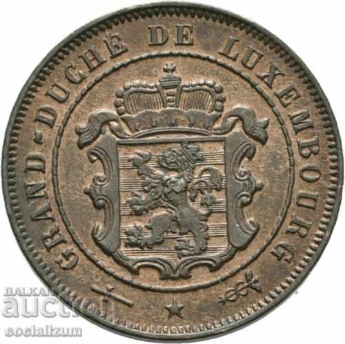 Livrarea Luxemburg 2½ centima 1901 frumos XF + Rare