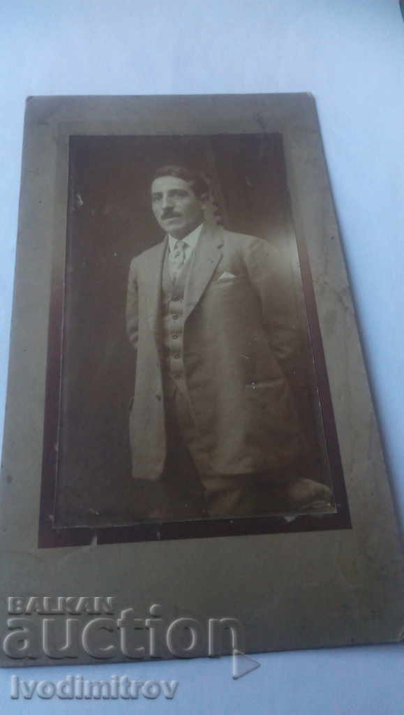 Foto Man Orhanie 1919 Carton